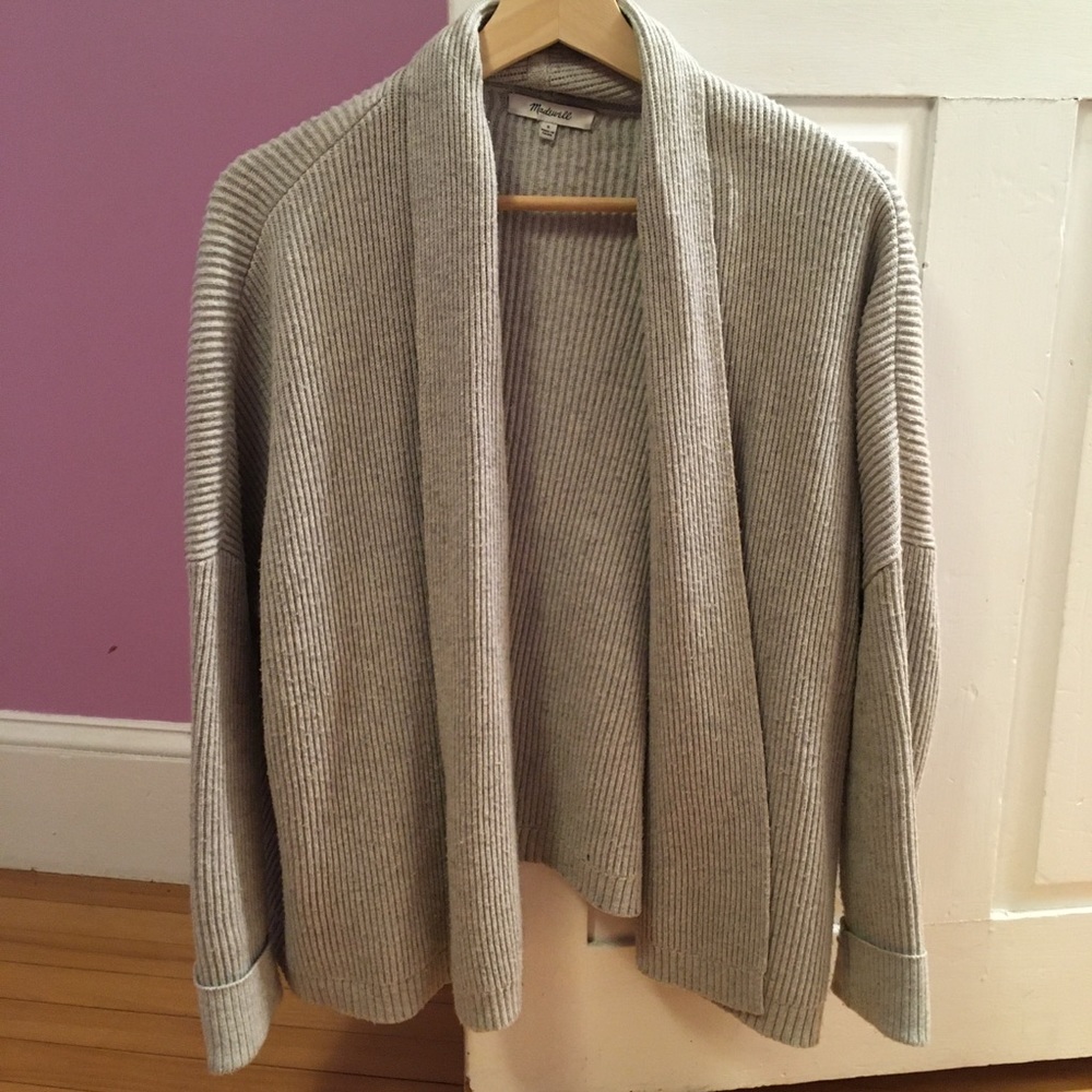 Madewell Horizontide cardigan, small